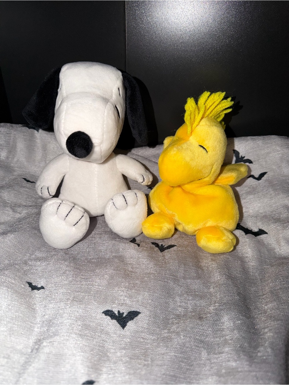 Peanuts Snoopy & Woodstock Plush Dog Toys - White & Yellow